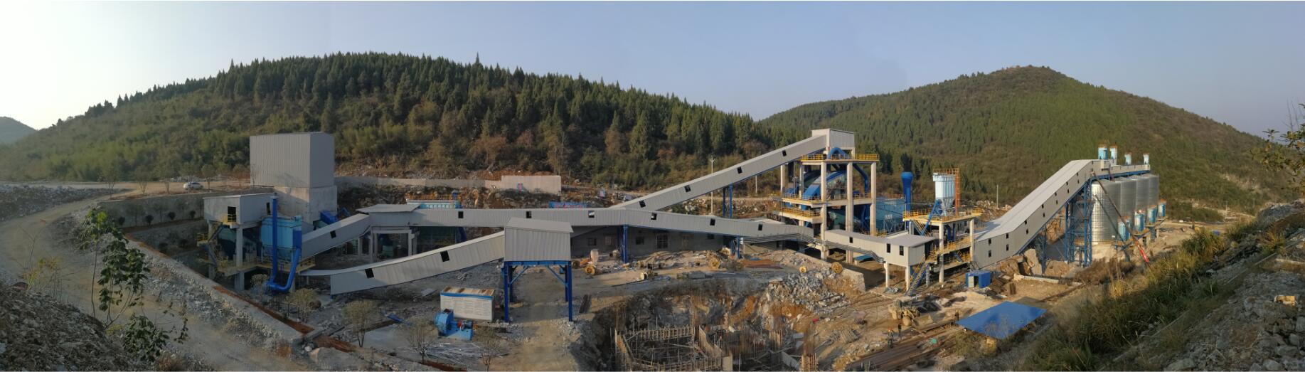 崇阳昌华建材科技有限公司年产150万吨骨料生产线建设工程